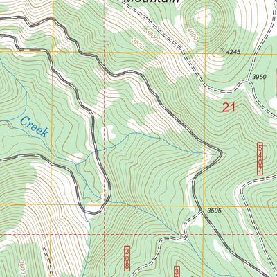 US Forest Service - Topo Bare Mountain, WA FSTopo Legacy digital map