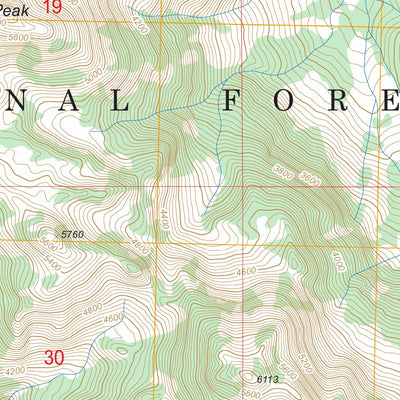 US Forest Service - Topo Baring, WA FSTopo Legacy digital map