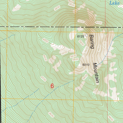 US Forest Service - Topo Baring, WA FSTopo Legacy digital map