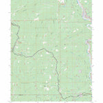 US Forest Service - Topo Bark Shanty Gulch, CA FSTopo Legacy digital map