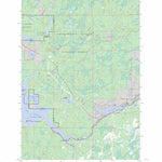 US Forest Service - Topo Barker Lake, WI FSTopo Legacy digital map