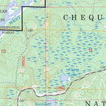 US Forest Service - Topo Barker Lake, WI FSTopo Legacy digital map