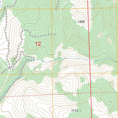 US Forest Service - Topo Barklow Mountain, OR FSTopo Legacy digital map