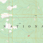 US Forest Service - Topo Barley Creek, NV FSTopo Legacy digital map