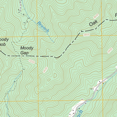 US Forest Service - Topo Barnardsville, NC FSTopo Legacy digital map