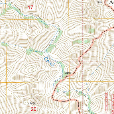 US Forest Service - Topo Bartlett, CA FSTopo Legacy digital map