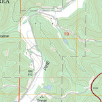 US Forest Service - Topo Bartlett, MO FSTopo Legacy digital map