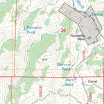 US Forest Service - Topo Bartlett Mountain, AZ FSTopo Legacy digital map
