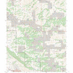 US Forest Service - Topo Bartlett Mountain, CA FSTopo Legacy digital map