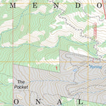 US Forest Service - Topo Bartlett Mountain, CA FSTopo Legacy digital map