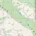 US Forest Service - Topo Bartlett Mountain, CA FSTopo Legacy digital map