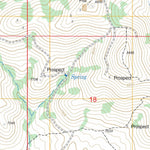 US Forest Service - Topo Barton Spring, NV FSTopo Legacy digital map