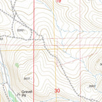 US Forest Service - Topo Basin, ID FSTopo Legacy digital map