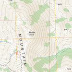 US Forest Service - Topo Basin, ID FSTopo Legacy digital map