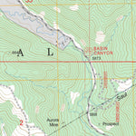US Forest Service - Topo Basin, MT FSTopo Legacy digital map