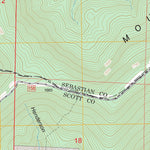 US Forest Service - Topo Bates, AR - OK FSTopo Legacy digital map