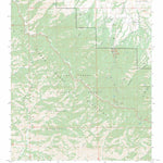 US Forest Service - Topo Bates Canyon, CA FSTopo Legacy digital map