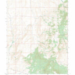 US Forest Service - Topo Bates Mountain, NV FSTopo Legacy digital map