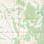 US Forest Service - Topo Bates Mountain, NV FSTopo Legacy digital map