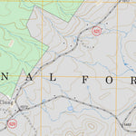 US Forest Service - Topo Bath Alum, VA FSTopo Legacy digital map