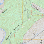 US Forest Service - Topo Bath Alum, VA FSTopo Legacy digital map