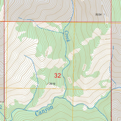 US Forest Service - Topo Bathtub Mountain, ID FSTopo Legacy digital map