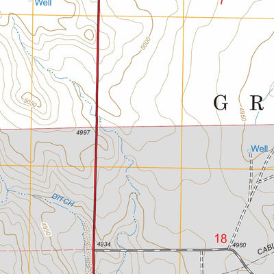US Forest Service - Topo Battle Canyon, CO FSTopo Legacy digital map