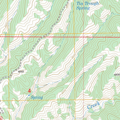 US Forest Service - Topo Battleship Butte, AZ FSTopo Legacy digital map
