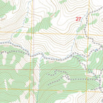 US Forest Service - Topo Baugh Creek SW, ID FSTopo Legacy digital map