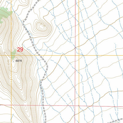 US Forest Service - Topo Baxter Spring, NV FSTopo Legacy digital map
