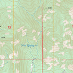 US Forest Service - Topo Baxter Spring, NV FSTopo Legacy digital map