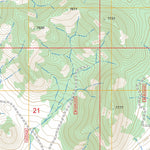 US Forest Service - Topo Baxter Spring NW, NV FSTopo Legacy digital map