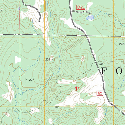 US Forest Service - Topo Bayou Livrogne, LA FSTopo Legacy digital map