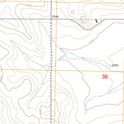 US Forest Service - Topo Bear Butte, ND FSTopo Legacy digital map
