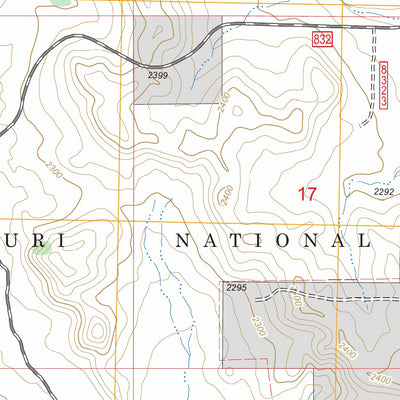 US Forest Service - Topo Bear Butte, ND FSTopo Legacy digital map