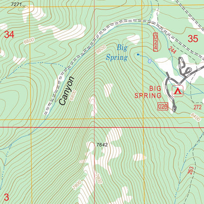 US Forest Service - Topo Bear Camp Gulch, ID FSTopo Legacy digital map