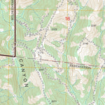 US Forest Service - Topo Bear Canyon, CA FSTopo Legacy digital map