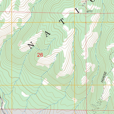 US Forest Service - Topo Bear Creek, CO FSTopo Legacy digital map
