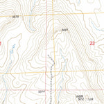 US Forest Service - Topo Bear Creek Ranch, WY FSTopo Legacy digital map