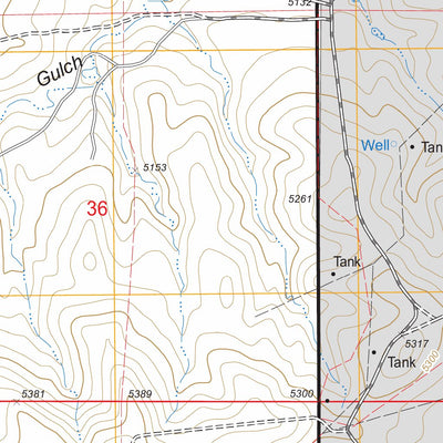 US Forest Service - Topo Bear Creek, WY FSTopo Legacy digital map