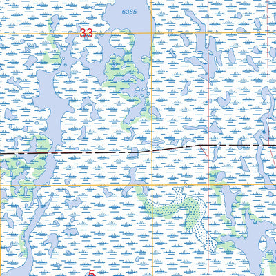 US Forest Service - Topo Bear Island, ID FSTopo Legacy digital map