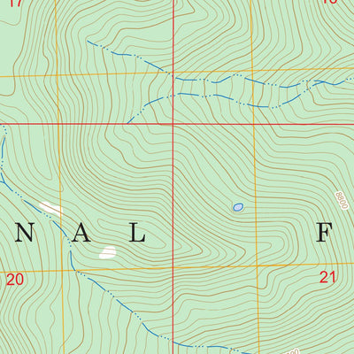 US Forest Service - Topo Bear Mountain, CO FSTopo Legacy digital map