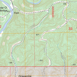 US Forest Service - Topo Bear Mountain, OK FSTopo Legacy digital map
