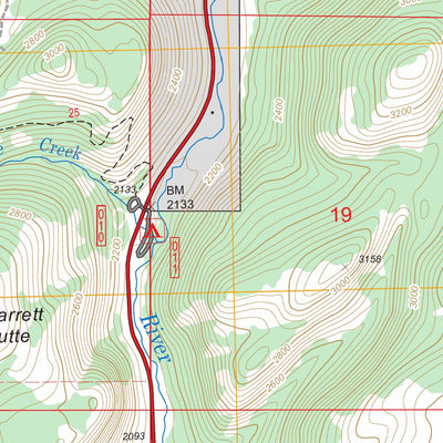 US Forest Service - Topo Bear Mountain, WA FSTopo Legacy digital map