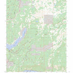 US Forest Service - Topo Bear River Reservoir, CA FSTopo Legacy digital map