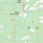 US Forest Service - Topo Bear River Reservoir, CA FSTopo Legacy digital map