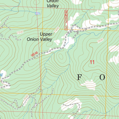 US Forest Service - Topo Bear River Reservoir, CA FSTopo Legacy digital map