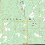 US Forest Service - Topo Bear Springs Peak, NM FSTopo Legacy digital map