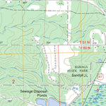 US Forest Service - Topo Bear Town, MI FSTopo Legacy digital map