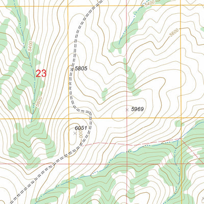 US Forest Service - Topo Bear Trap Creek, MT FSTopo Legacy digital map